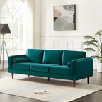 Lavinia Mid Century Modern Style Sofa Couch for Living Room - 33 x 88 x 34