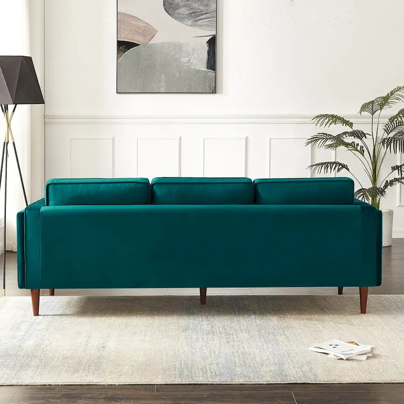 Lavinia Mid Century Modern Style Sofa Couch for Living Room - 33 x 88 x 34