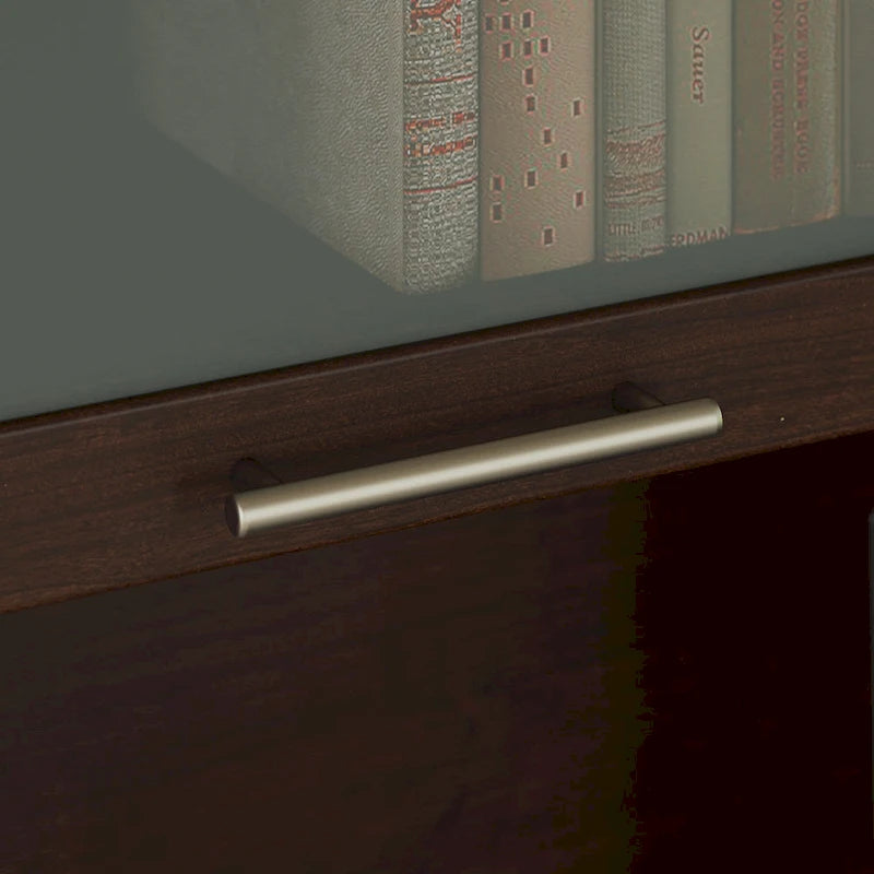 Bush Furniture Somerset Ash Gray 60W Hutch for L Shaped Desk - 59.09L x 12.50W x 35.69H
