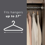 5-Drawer Door Chest Dresser with Clothes Rod, Glam Style with Brass Legs and Faux Marble Top