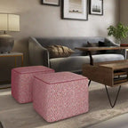 WYNDENHALL Dougan Boho Square Pouf