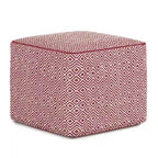 WYNDENHALL Dougan Boho Square Pouf