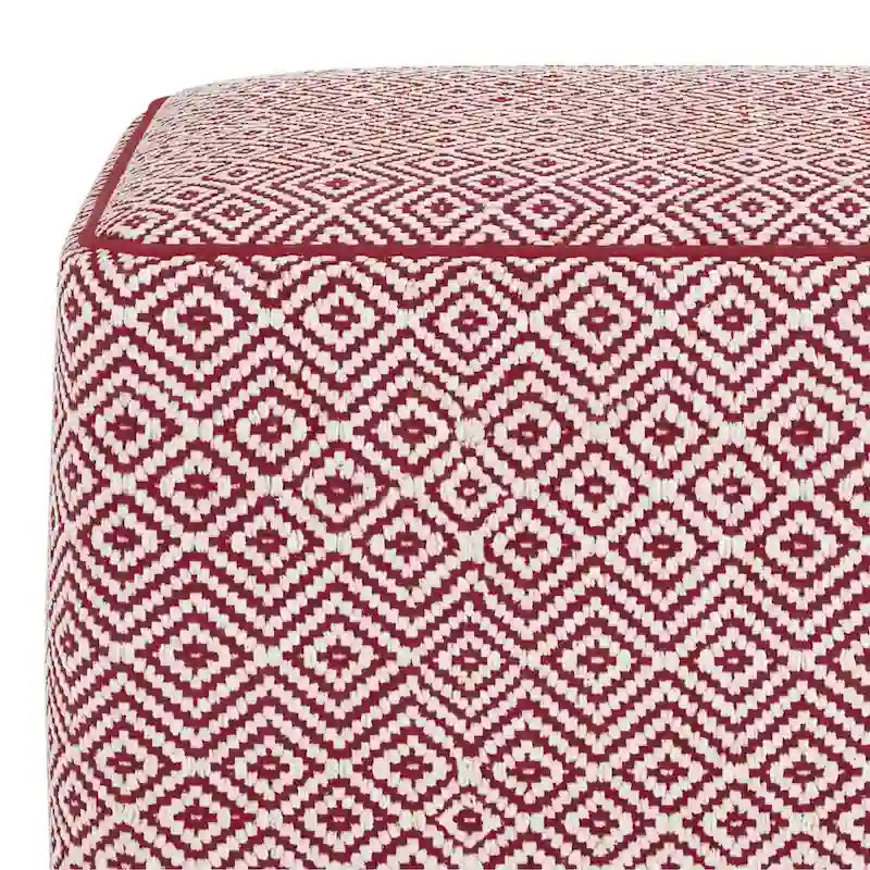 WYNDENHALL Dougan Boho Square Pouf