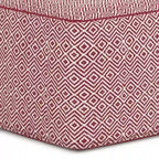 WYNDENHALL Dougan Boho Square Pouf