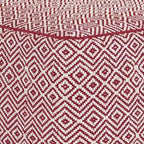 WYNDENHALL Dougan Boho Square Pouf
