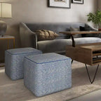 WYNDENHALL Dougan Boho Square Pouf