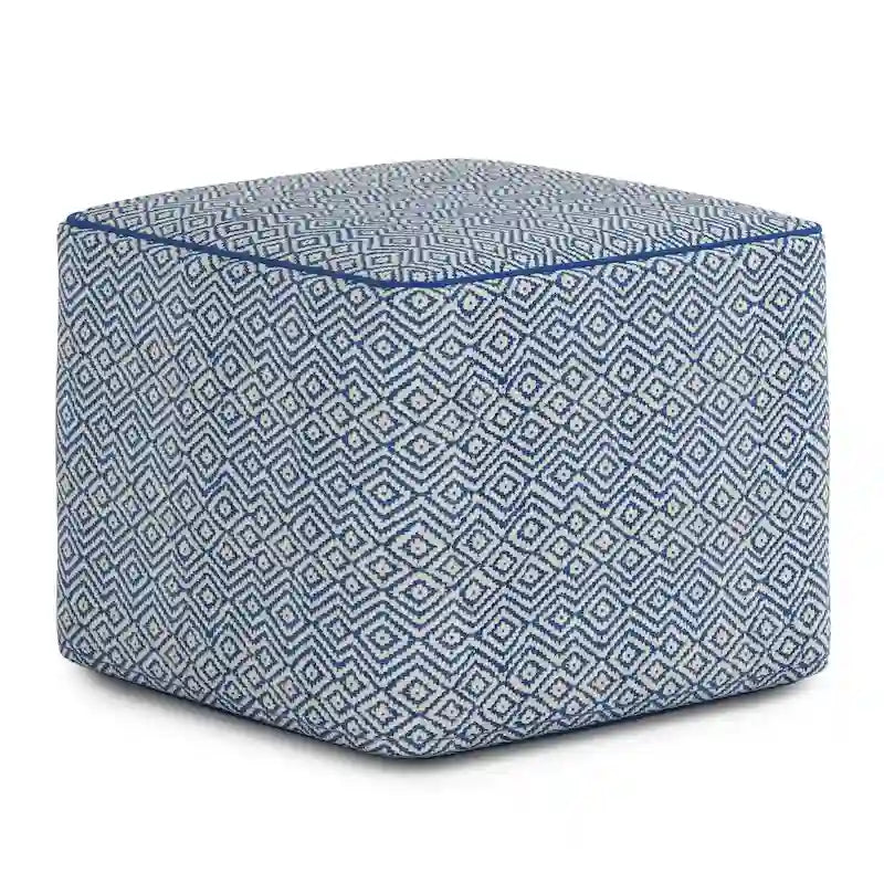 WYNDENHALL Dougan Boho Square Pouf