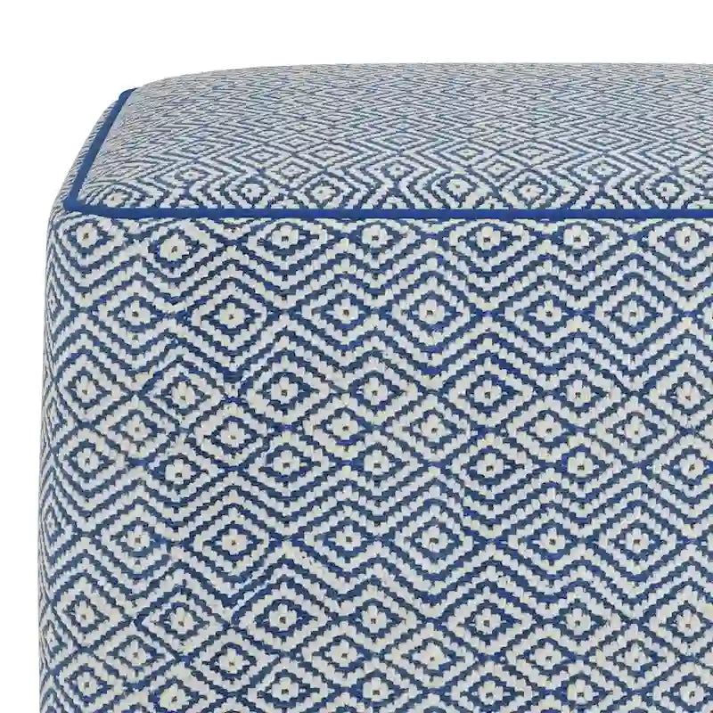 WYNDENHALL Dougan Boho Square Pouf