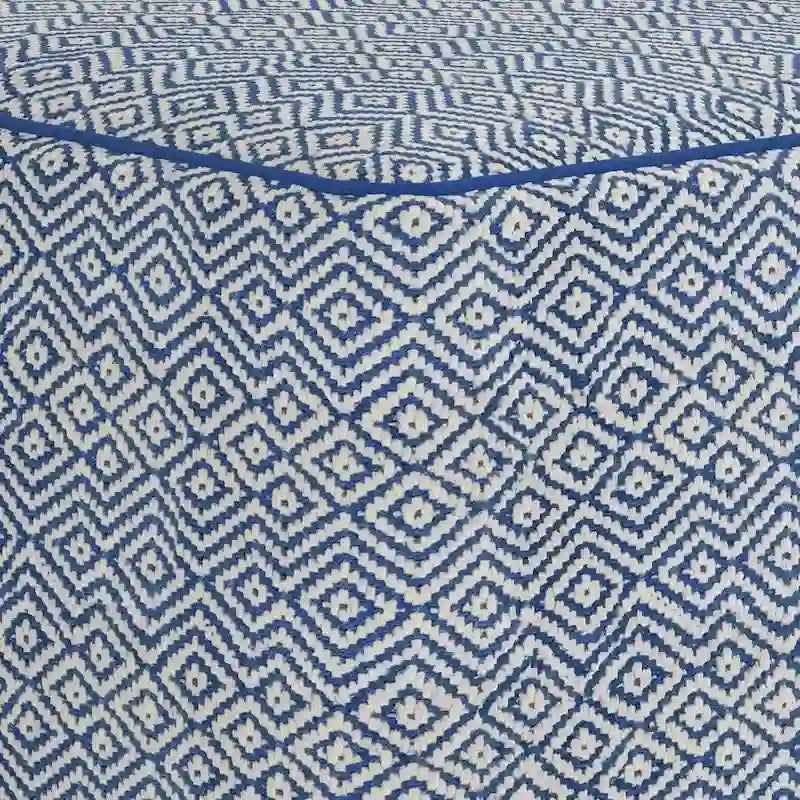 WYNDENHALL Dougan Boho Square Pouf