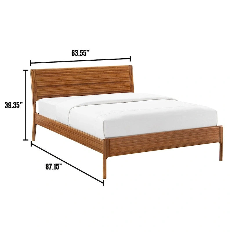 Hansen King Platform Bed, Copper