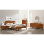 Hansen King Platform Bed, Copper